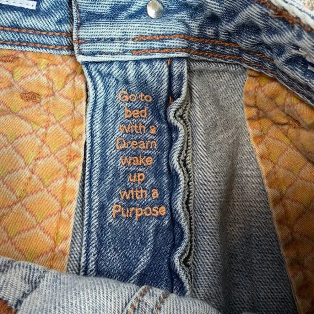 Jacob Cohen Luxury Denim Mini Skirt Made in Italy Light Wash Size 38 $385 MSRP - Picture 10 of 11